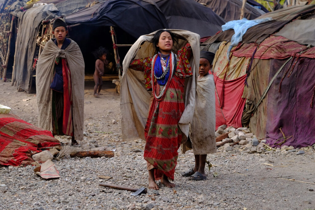 Early Married Raute Girl