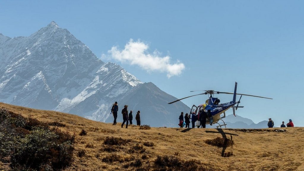 Everest Base Camp Helicopter Tour with Landing